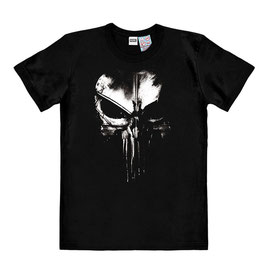 T-shirt Unisex - Marvel - Punisher - Techno-Skull - Black - 100% Cotton