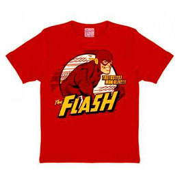 T-shirt Kids - Flash - The Fastest Man Alive - Red - 100% Cotton