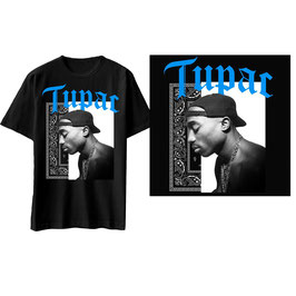 T-shirt Unisex - Tupac - Only God Can Judge Me - Black - 100% Cotton