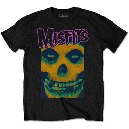 T-shirt Unisex - Misfits - Warhol Fiend - Black - 100% Cotton