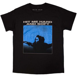 T-shirt Unisex - Billie Eilish - Hit Me Hard And Soft Tracklist (Black) (Back Print)