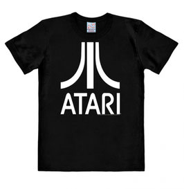 T-shirt Unisex - Atari - Logo - Black - 100% Cotton