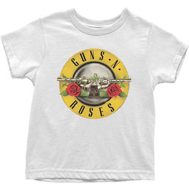 T-shirt Peuters - Guns N' Roses - Classic Logo - White - 100% Cotton