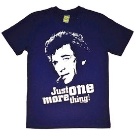 T-shirt Unisex - Columbo - Just One More Thing - Navy Blue - 100% Cotton