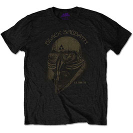 T-shirt Kids - Black Sabbath - US Tour 1978 Avengers - Black - 100% Cotton