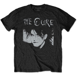 T-shirt Unisex - Cure, The - Robert Illustration - Black - 100% Cotton
