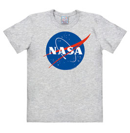 T-shirt Unisex - NASA - Logo - Grey MelangeBlack - 100% Cotton