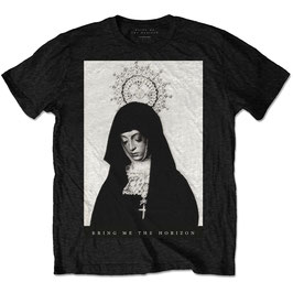 T-shirt Unisex - Bring Me The Horizon - Nun - Black - 100% Cotton