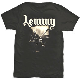 T-shirt Unisex - Lemmy - Lived to Win (Back Print) - Black - 100% Cotton