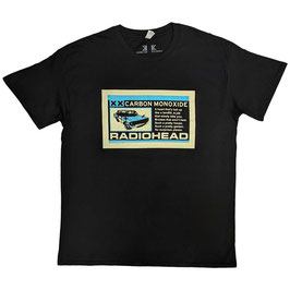 T-shirt Unisex - Radiohead - Carbon Patch - Black - 100% Cotton