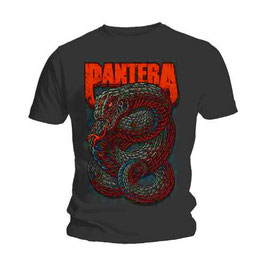 T-shirt Unisex - Pantera - Venomous - Black - 100% Cotton