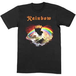 T-shirt Unisex - Rainbow Rising - Black - 100% Cotton