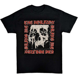 T-shirt Unisex - Bring Me The Horizon - Metal Logo Skull - Black - 100% Cotton