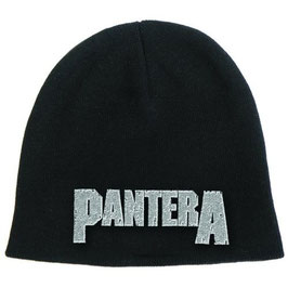 Unisex Beanie Hat - Pantera - Logo - Black - Cotton