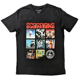 T-shirt Unisex - Scorpions - Remastered - Black - 100% Cotton