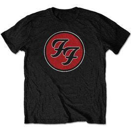 T-shirt Kids - Foo Fighters - Logo - Black - 100% Cotton