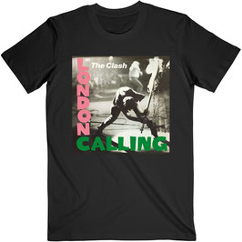 T-shirt Unisex - Clash, The - London Calling - Black - 100% Cotton