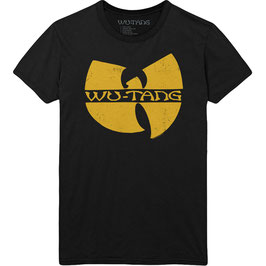 T-shirt Unisex - Wu-Tang Clan - Logo - Black - 100% Cotton