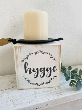 Kerzenblock 10x10x10 hygge