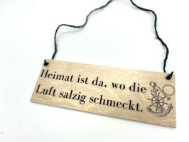 Heimat ist da, wo die Lift salzig schmeckt