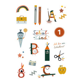 NEU Tattoos Schulkind| 1 VE = 5 St.