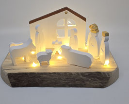 Crèche de Noël Art Moderne