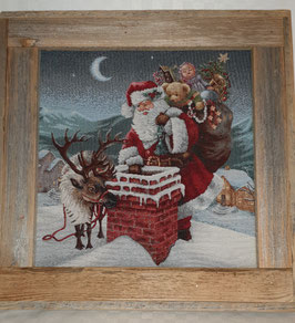 Tableau de Noël en bois