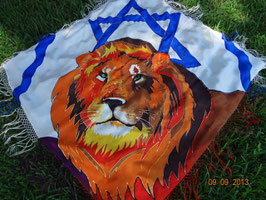 Lion/Star of David Prayer Shawl