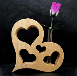 Reagenzglas Herzvase "Abahatschi"