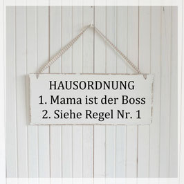 Hausordnung