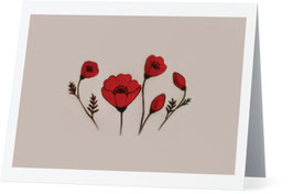 Poppy Greeting Card