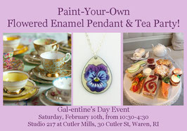 Registration for "Paint-Your-Own Pendant & Tea Party!" with Cait Marchetti