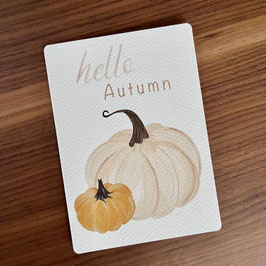 Hello Autumn Karte