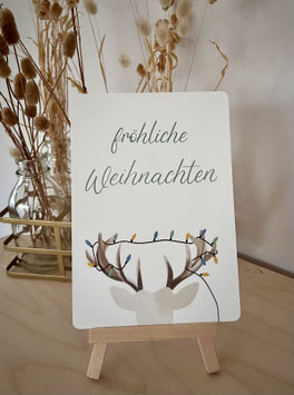Fröhliche Weihnachten Hirsch