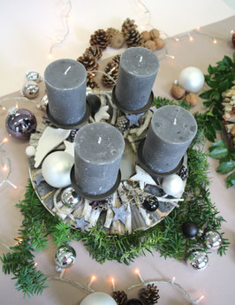 DIY Treibholz Adventskranz Workshop - incl. Kerzen