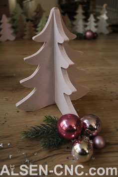 Tannenbaum rosa 20cm shabby