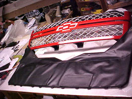 OEM Type Winter Front 2011-2014 Chevy Silverado 2500 3500 Grill Cover NOW COMES WITH DOORS