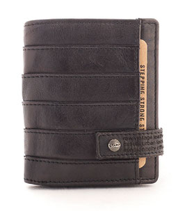 Cartera Piel Lavada Qaus 86 Negro