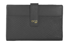 Cartera Billetero Texture 16 NEGRO