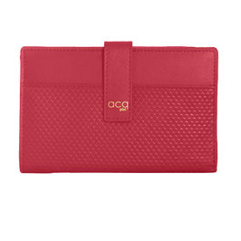 Cartera Billetero Texture 16 Rojo