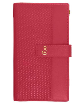Cartera Billetero Texture Grand Rojo