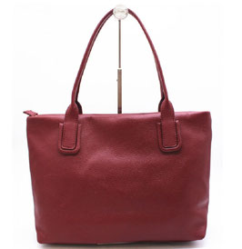 Bolso Shopping Piel Granate 1973