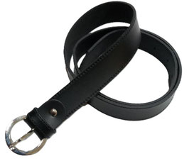 Cinturon Basico NEGRO Aro