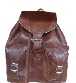 Mochila Cuero Kenya