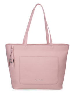 BOLSO TOTE PEPE JEANS PAOLA ROSA CLARO
