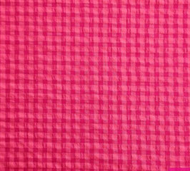 BAMBULA VICHY SEERSUKER. 150 CM. 150 GR/M2. ALGODON 60-POLIESTER 40% ROJO-NARANJA