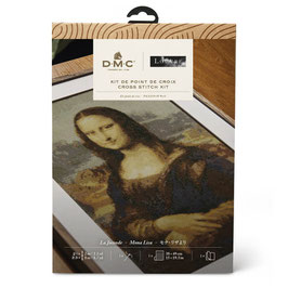 KIT PUNTO DE CRUZ MONA LISA -DMC-