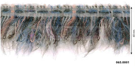 Pasamanería fleco lana -acrílico 154201.065.0001 c/003 65mm