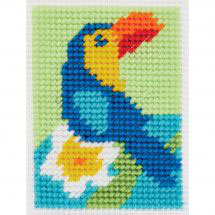 KIT MEDIO PUNTO DMC LE TOUCAN 13 x 18 cm