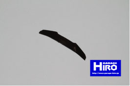 GHA188 Rear Wing Ver.1 Black for Chevrolet Corvette ZR1